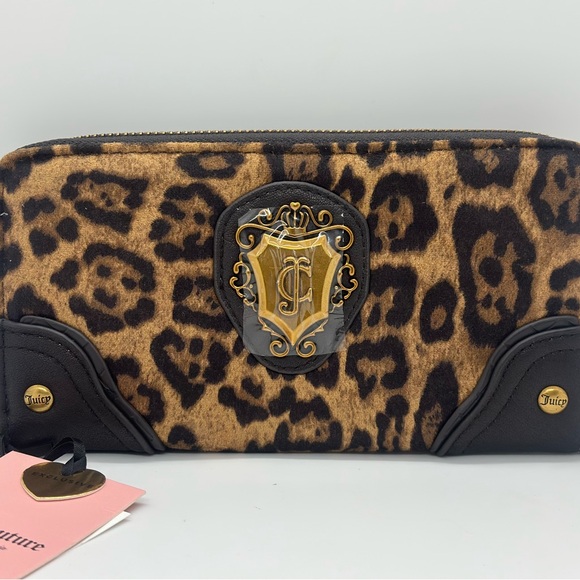 Juicy Couture Romance Leopard Print Wallet NWT - Picture 1 of 2